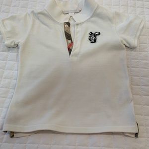 Kids Burberry polo